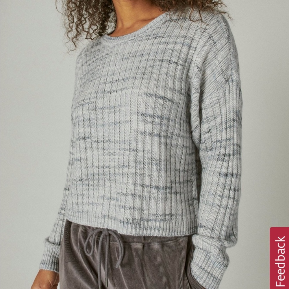 Lucky Brand Space Dyed Sweater